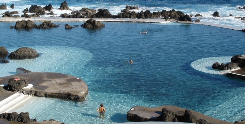 The natural swimming pools of Porto Moniz