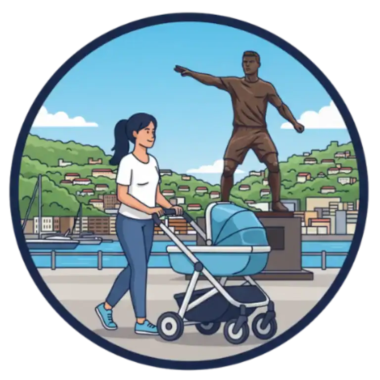 Stroller available to rent in Madeira